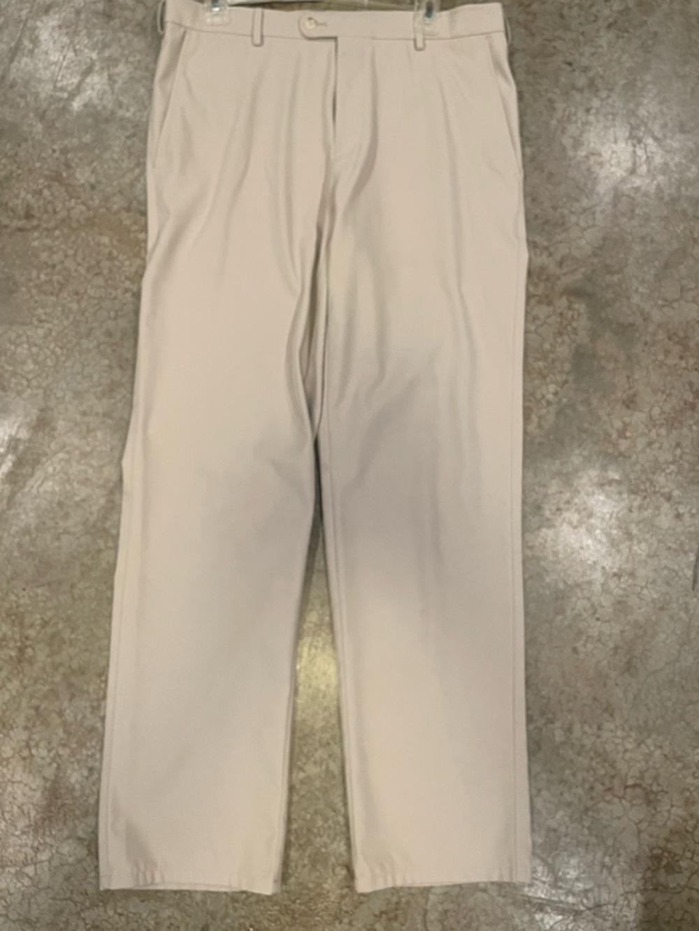 Peter Millar Men's Cream Chinos - Straight Leg